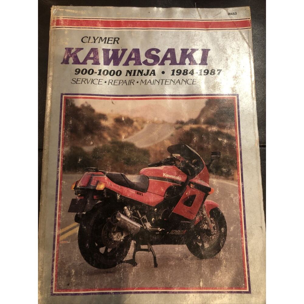 Clymer Kawasaki Service And Repair Manual 1984-87 ZX900-1000